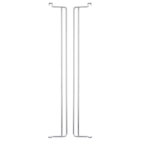 Quantum Storage Systems One Hanger Pair For Qmb565C, Chrome, PK2 HMB565C